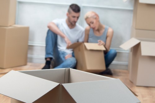 Moving day logistics for a Rotherhithe property