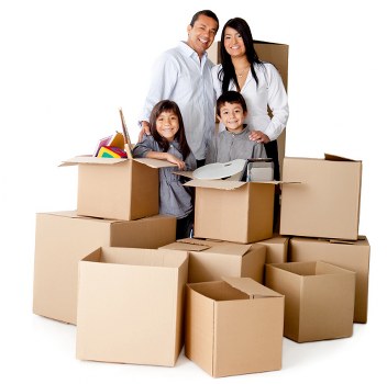 Packing and loading process for a Rotherhithe removal service